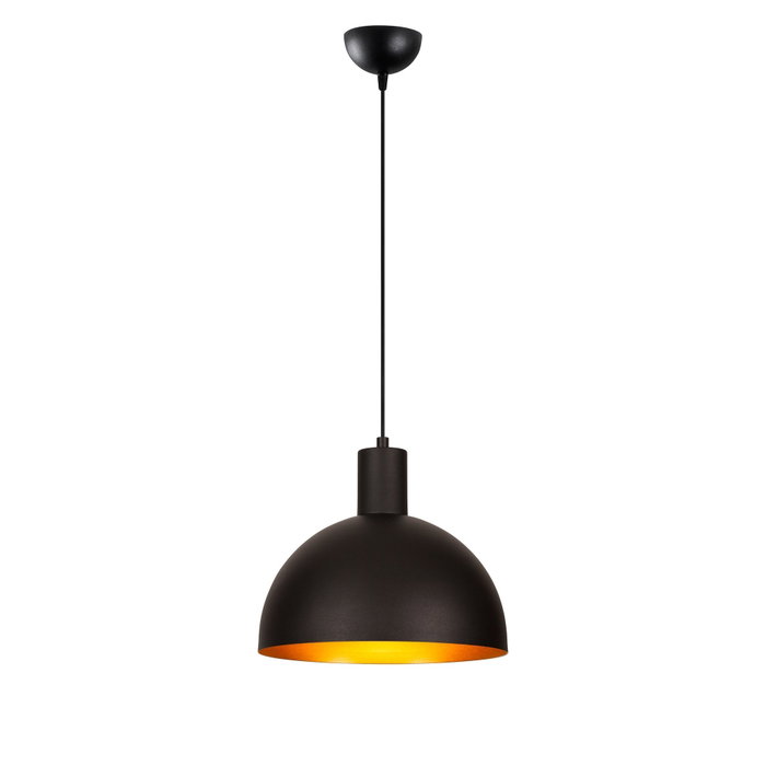 Opviq Sivani - MR-306 Lámpara de Araña Negra y Oro